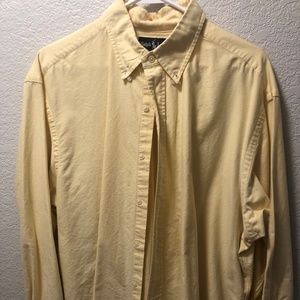 Ralph Lauren Yellow LS Dress Shirt - 17